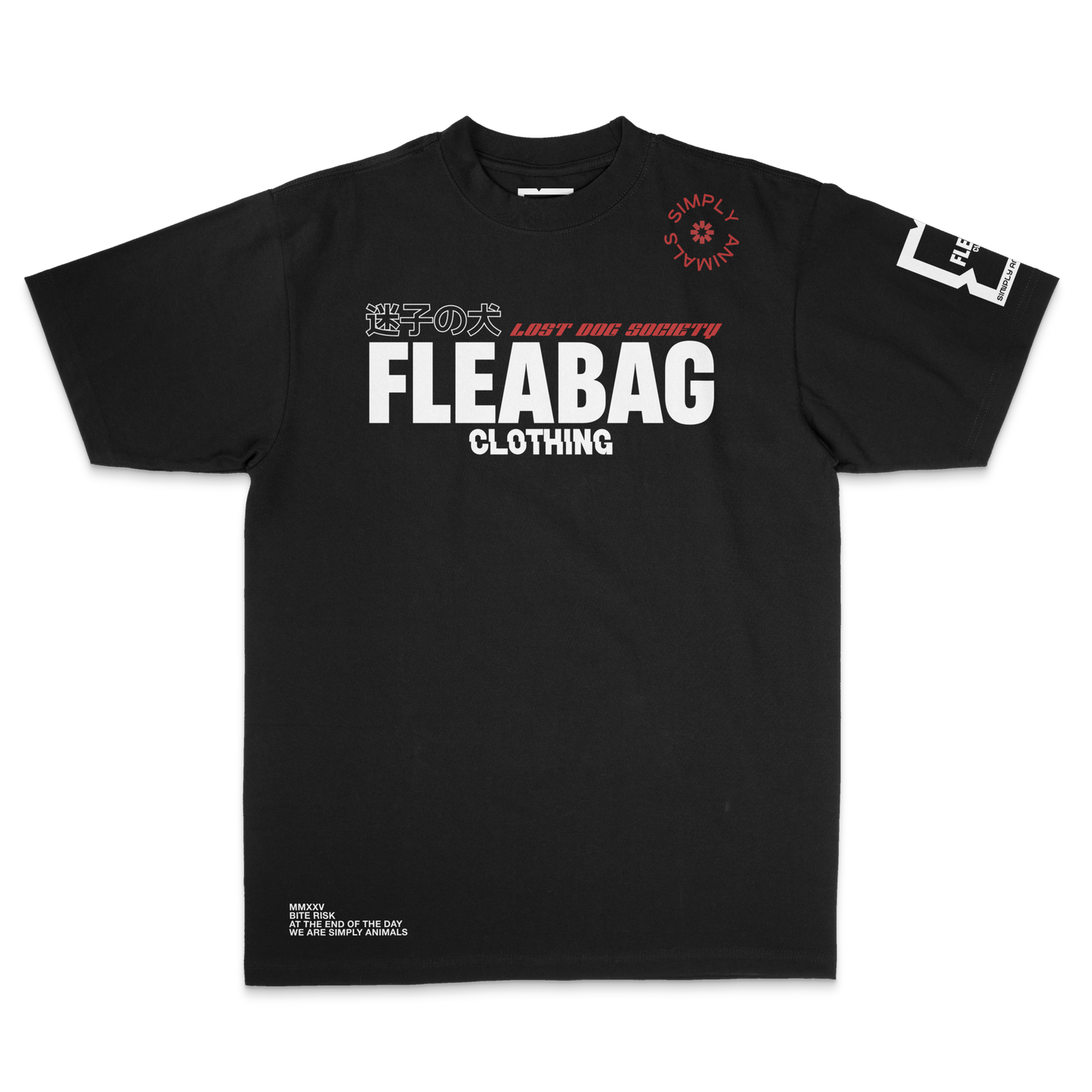 Simply Animals Heavyweight Drop Shoulder T-Shirt