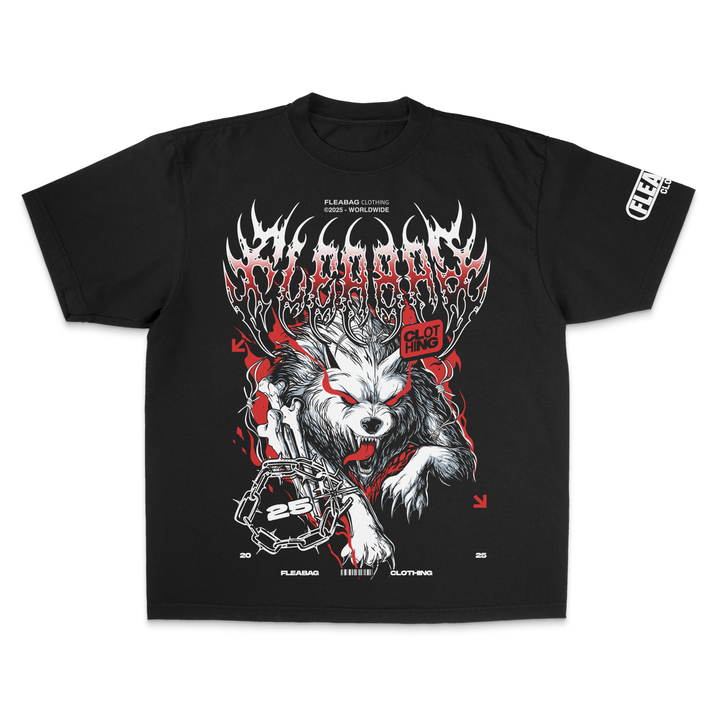 Chainsplitter Heavyweight Oversized T-Shirt
