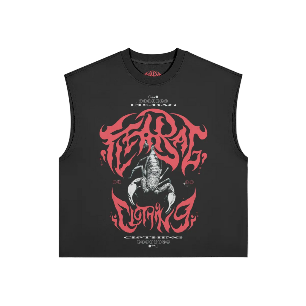 Camiseta sin mangas holgada Scorpion