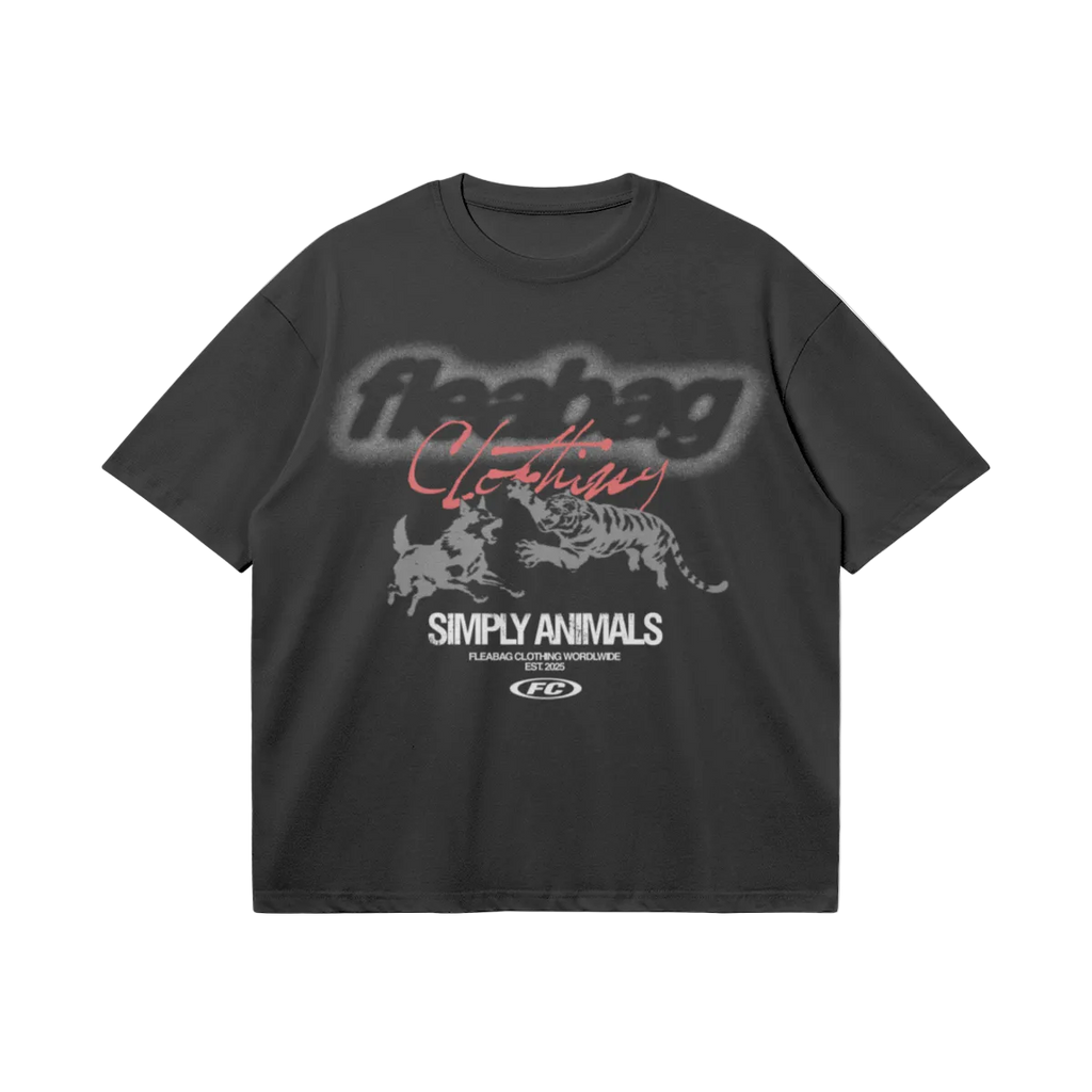 Morbid Tee featuring a large print, relaxed oversized fit, 100% pre-shrunk cotton, boxy style